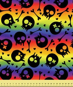 Rainbow Skulls