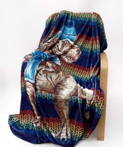 Wooly Dinosaur Blanket